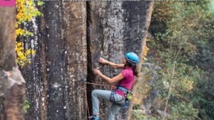 Neuer Kletterführer Odenwald mit Topo Bessenbach | © Panico