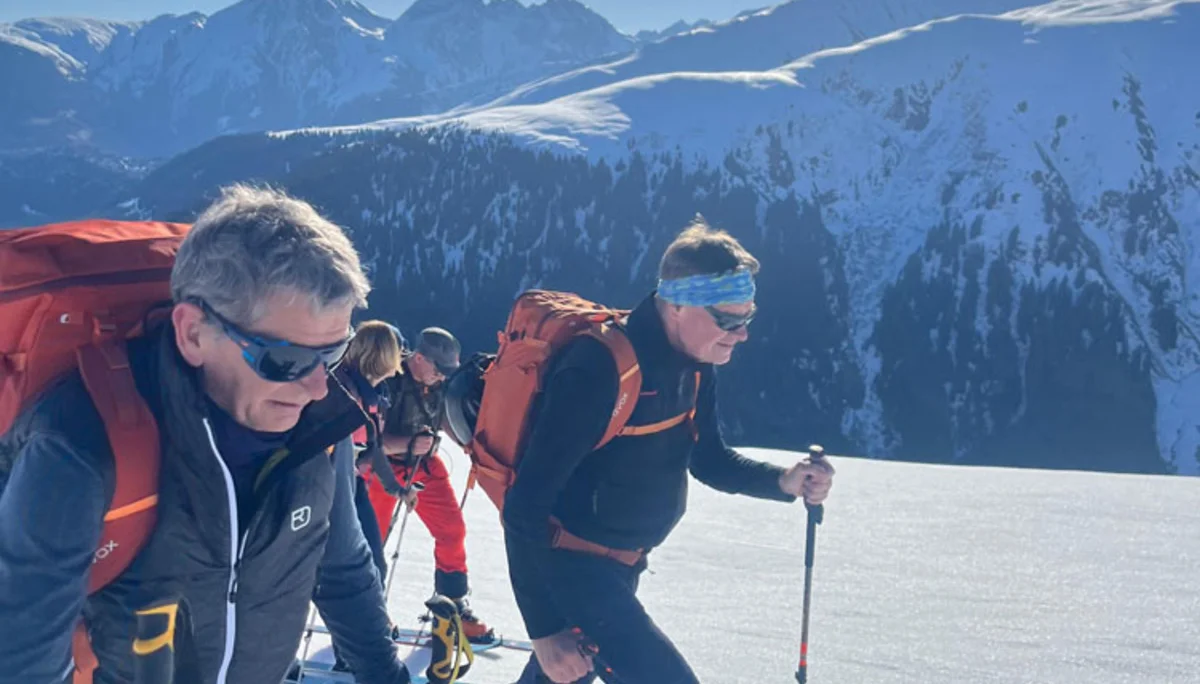 Winterlandschaft bei der Skitour | © Stefan Heinloth