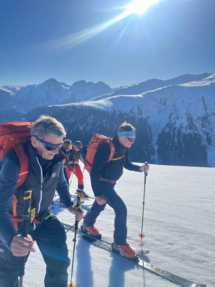 Winterlandschaft bei der Skitour | © Stefan Heinloth