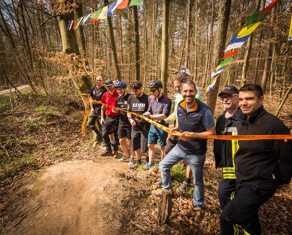 Eröffnung Trail in Karlstein | © Manuel Börner 