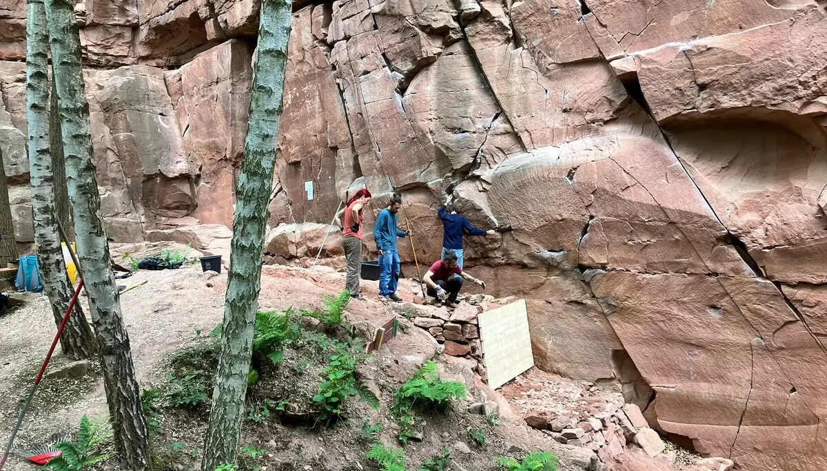 Nach dem bau einer Mauer | © DAV AB