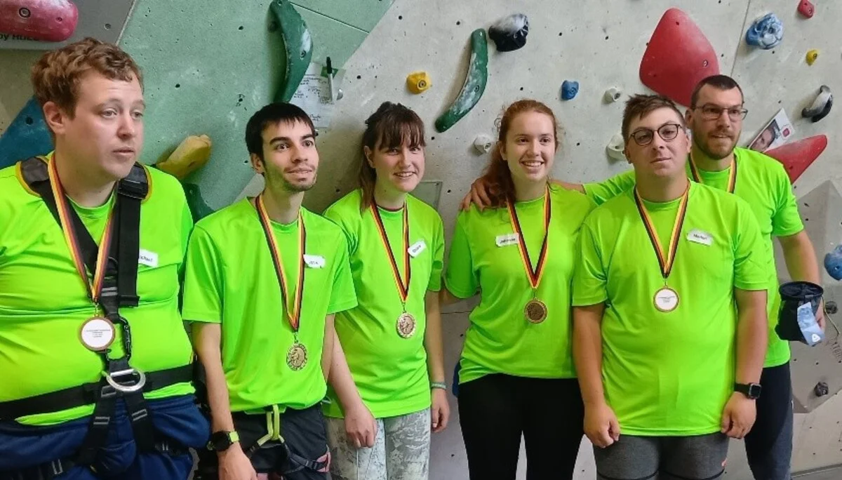 v.l.n.r.: Michael Tatschner, Janik Buberl, Chiara Binz, Johanna Kalusche, Marlon Wölk, Noah Lorenz | © Martina Czinki