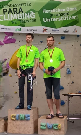 Janik Buberl und Noah Lorenz sicherten sich die ersten beiden Plätze in ihrer Wettkampfklasse. | © Martina Czinki