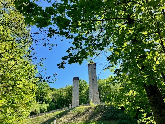 Kletterpfeiler auf dem Freizeitgelände  Waldaschaff  | © Christoph Sauer