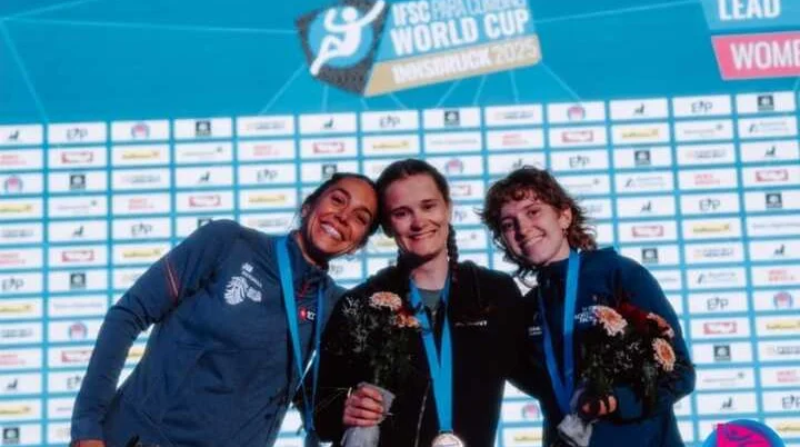 Rosalie Schaupert  bei der Siegerehrung  | © Jakob Mehltretter 