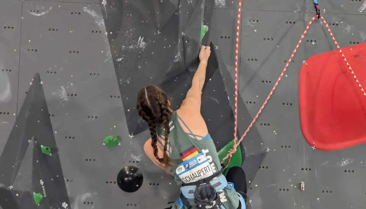 Rosalie Schaupert  klettert in in  Salt Lake City | © Slobodan Misčović (IFSC)