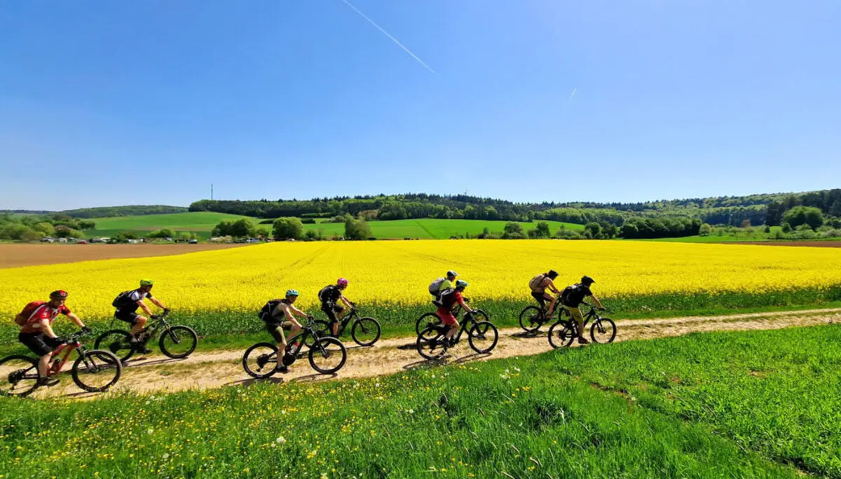 MountainbikerGruppe | © Erik Hofmann