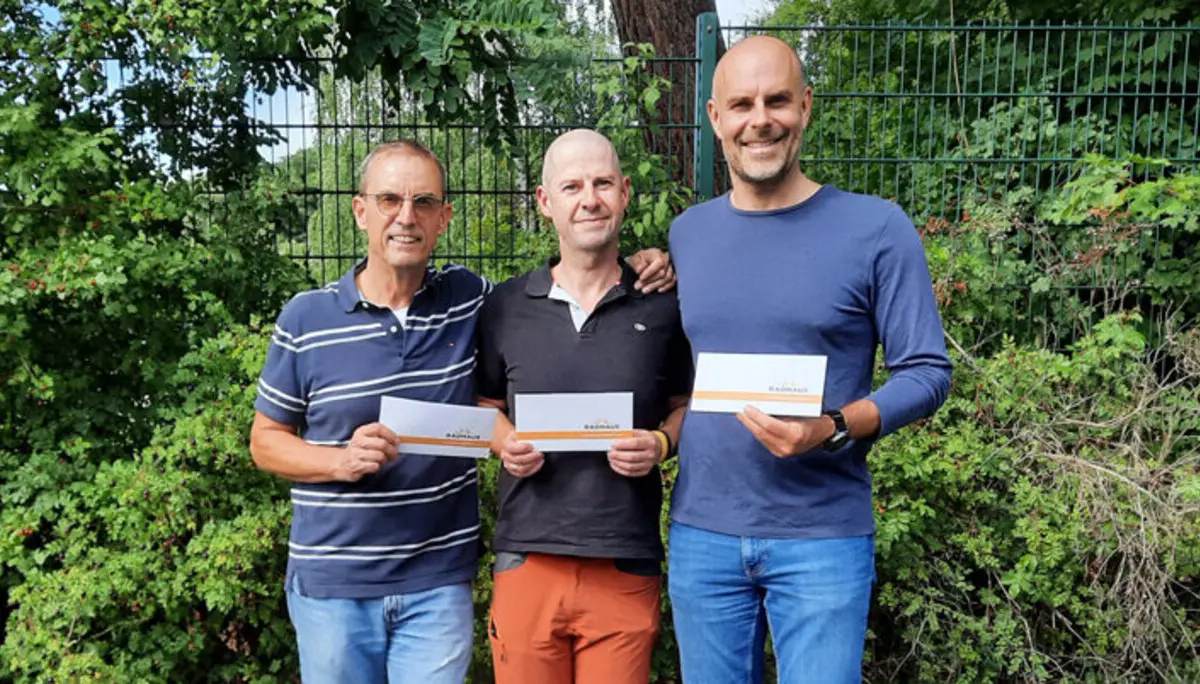 Gutschein übergabe Stadtradeln 2025 | © DAV AB