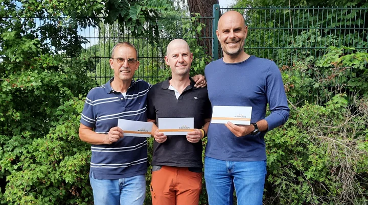 Gutschein übergabe Stadtradeln 2025 | © DAV AB