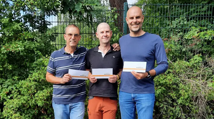 Gutschein übergabe Stadtradeln 2025 | © DAV AB