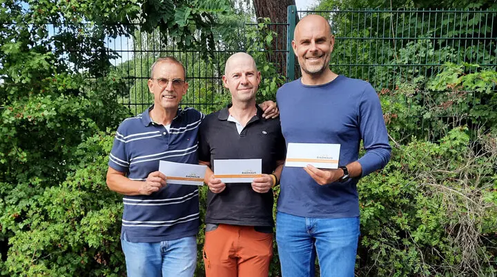 Gutschein übergabe Stadtradeln 2025 | © DAV AB