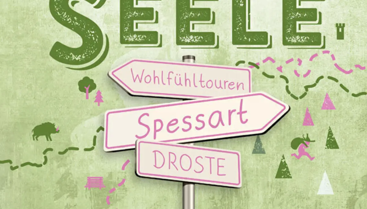Buchcover „Radeln für die Seele. Spessart“   | © Droste Verlag