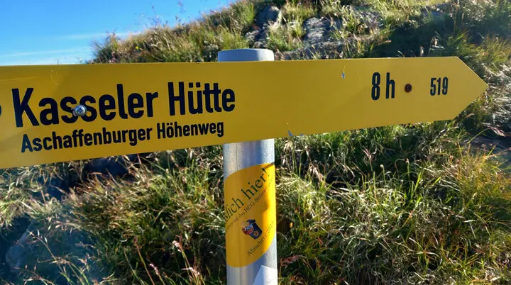 Impressionen vom Kontrollgang unseres Wegewarts Josef Sickenberger am Aschaffenburger Höhenweg | © Josef Sickenberger