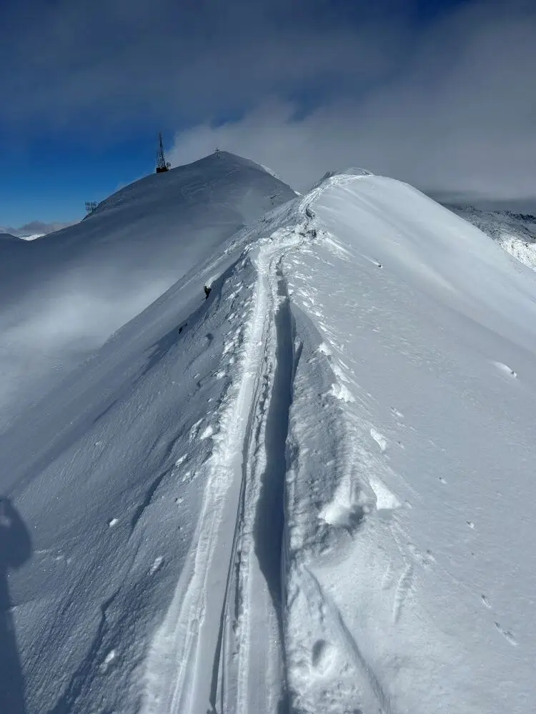 Gipfelgrat zur Flatschspitze | © Alex Leckert