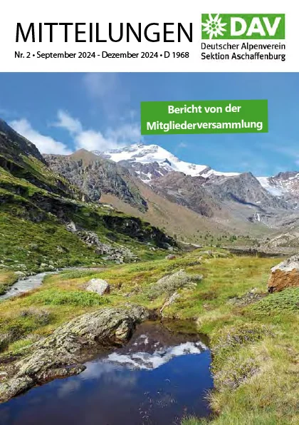 Cover Sektionsmitteilung2024_2 | © DAV AB