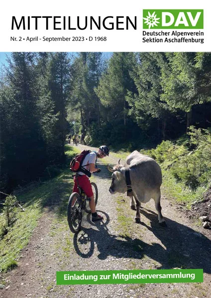 Cover Sektionsmitteilung 2. Qaurtal 2023 | © DAV AB